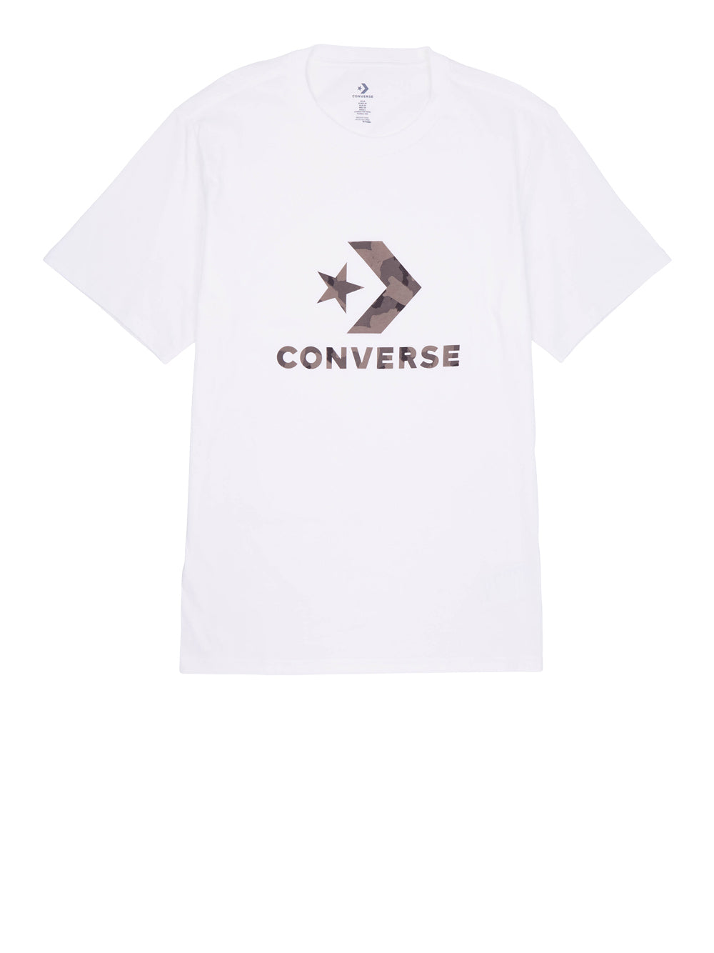 T-shirt Converse Back To School Star Chev da Uomo - Bianco