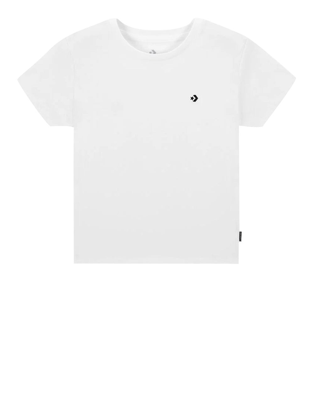 T-shirt Converse Slim Jersey da Donna - Bianco