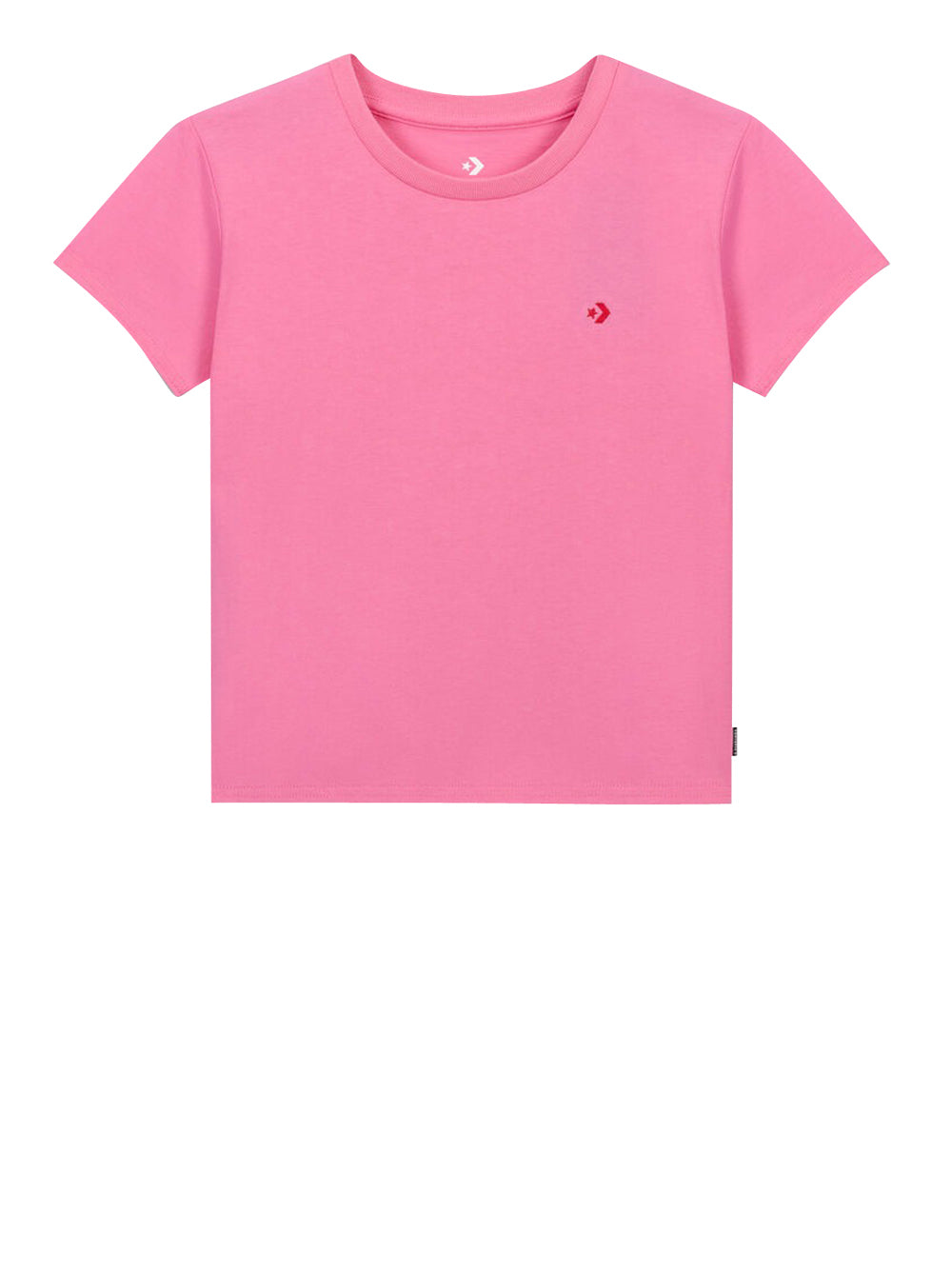 T-shirt Converse Slim Jersey da Donna - Rosa