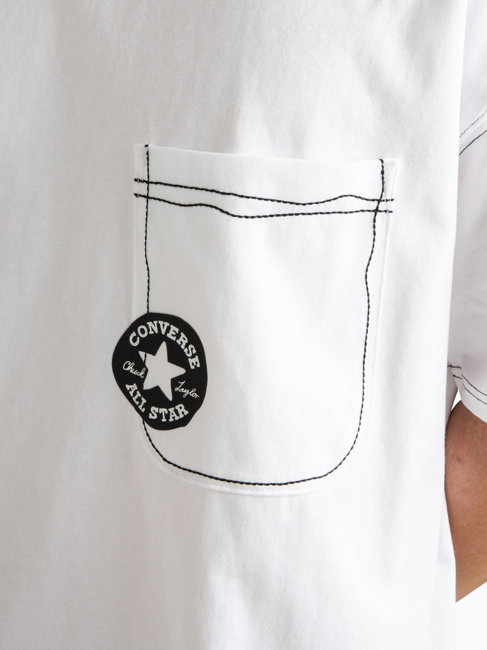 T-shirt Converse Sketch Pack da Uomo - Bianco