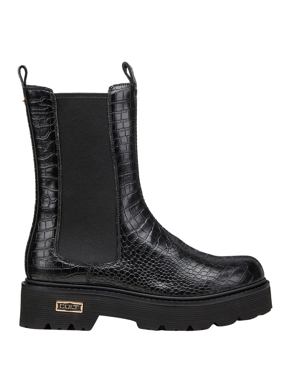 Stivaletto Cult Slash 3498 High Beatle da Donna - Nero