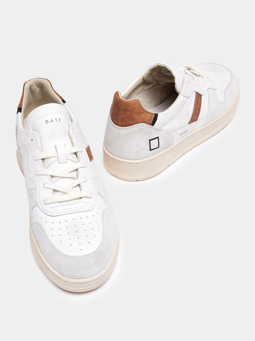 Sneakers Date Court 2.0 Natural da Uomo - Bianco