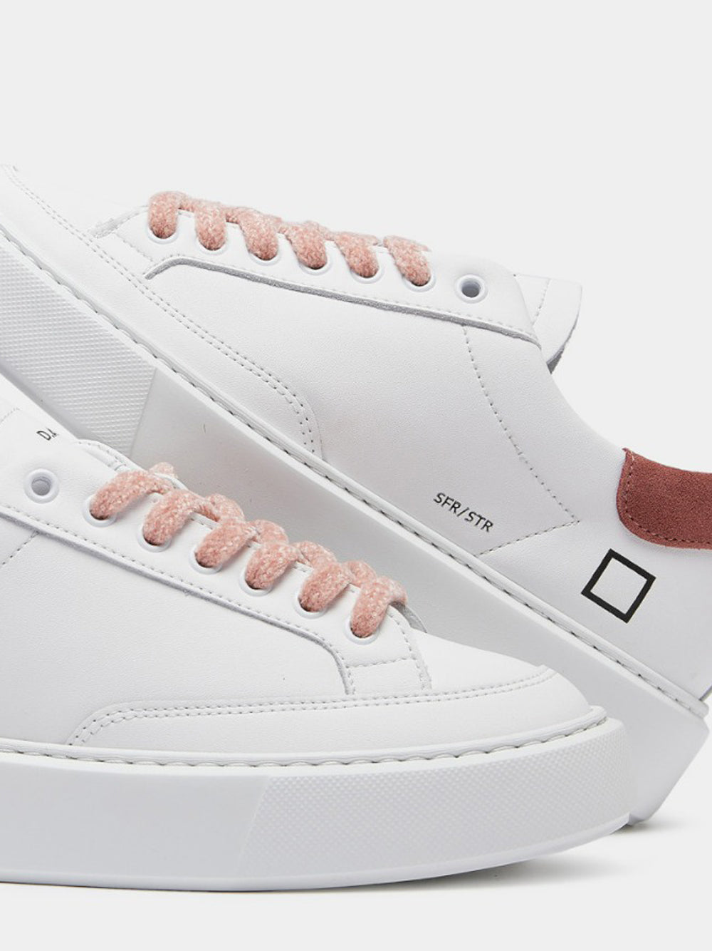 Sneakers Date Sfera Stripe da Donna - Bianco