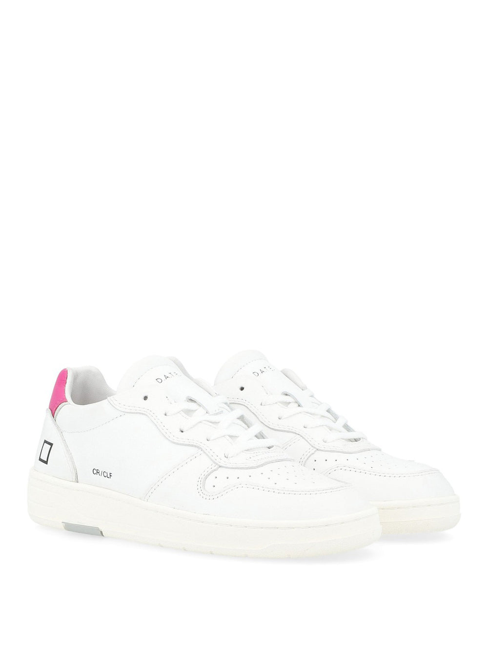 Sneakers Date Court Calf da Donna - Bianco