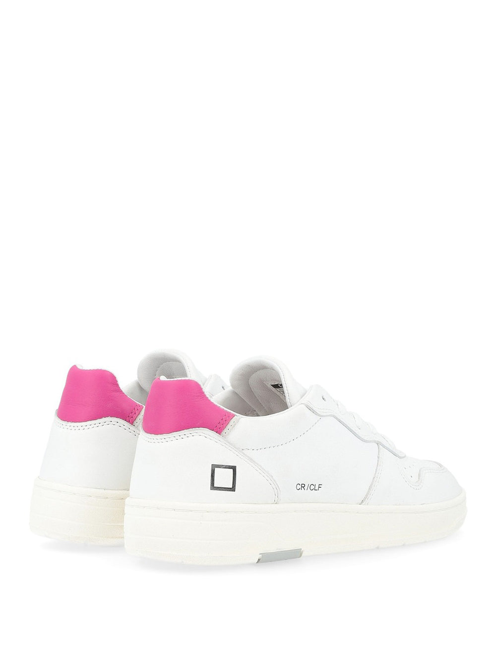 Sneakers Date Court Calf da Donna - Bianco