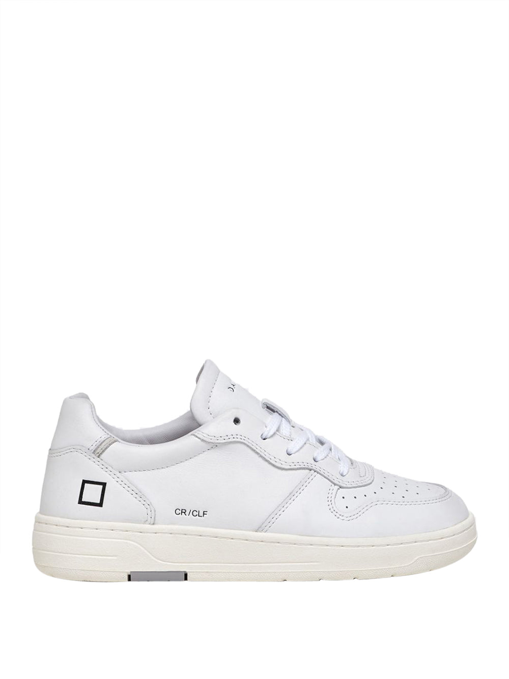 Sneakers Date Court Calf da Donna - Bianco