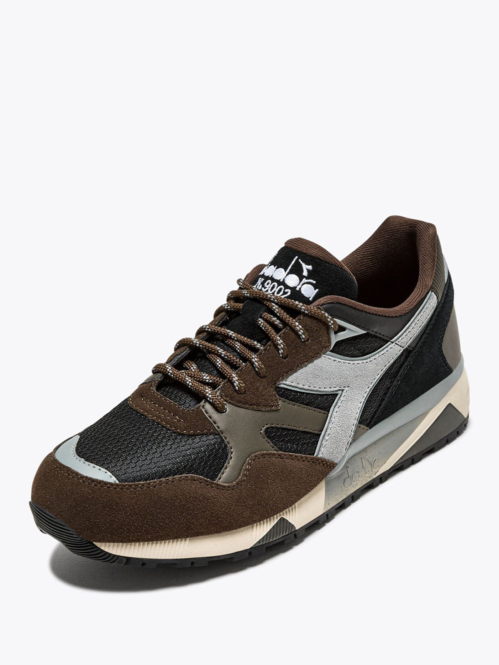 Sneakers Diadora N9002 Polar da Uomo - Marrone