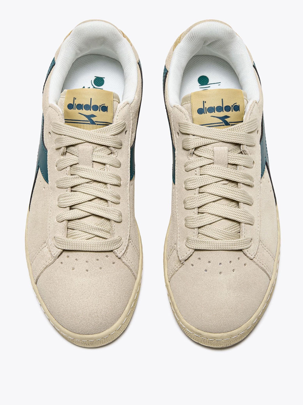 Sneakers Diadora Game L Low Suede Waxed Unisex - Beige