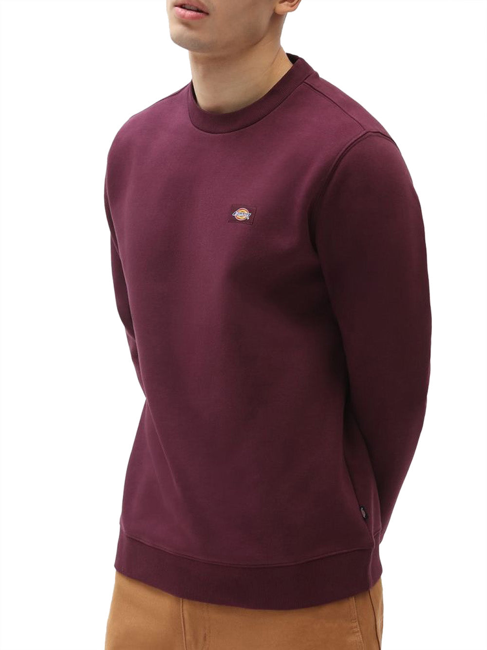 Felpa Dickies Oakport da Uomo - Bordeaux