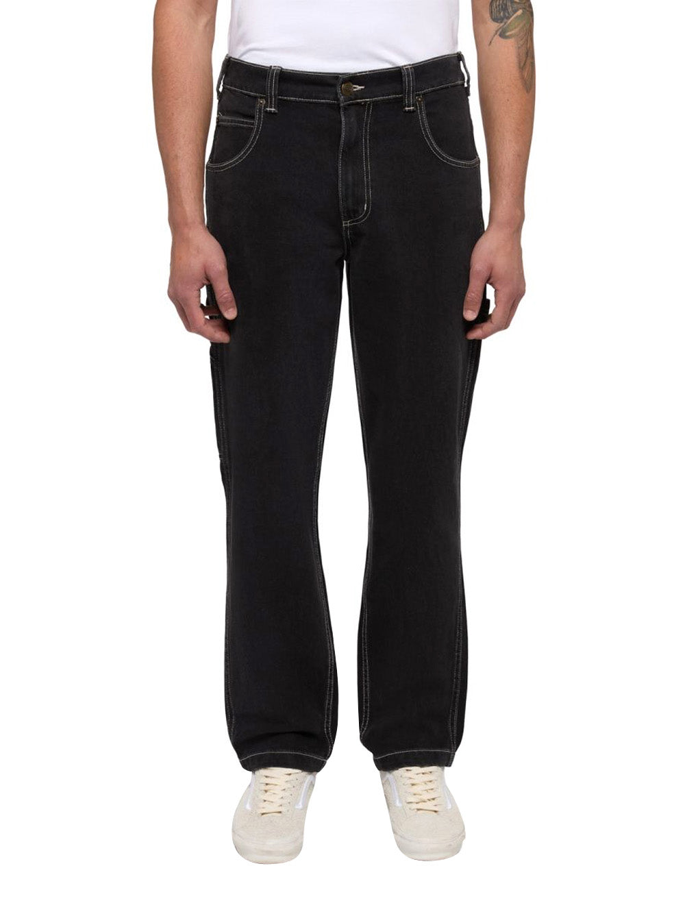 Jeans Straight Dickies Garyville da Uomo - Nero