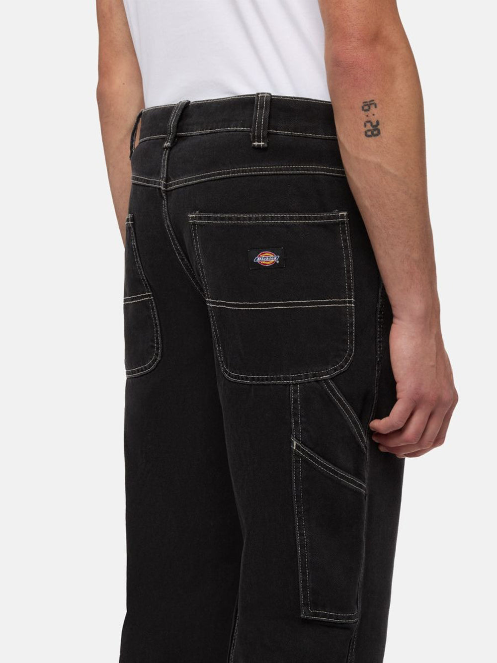 Jeans Straight Dickies Garyville da Uomo - Nero