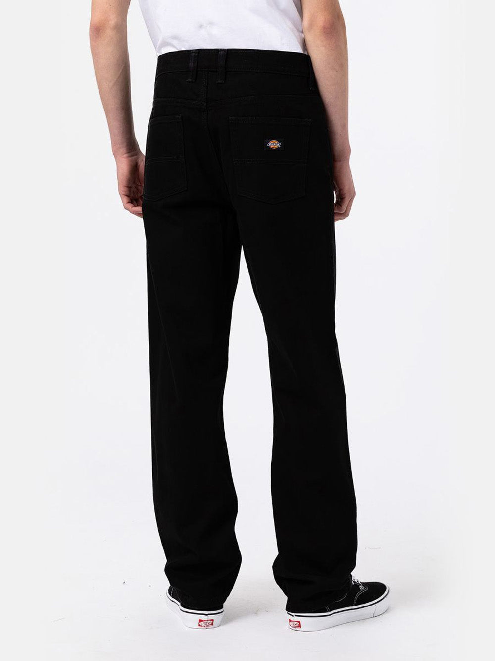 Jeans Straight Dickies Thomasville da Uomo - Nero