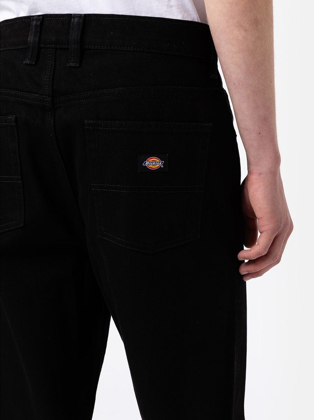 Jeans Straight Dickies Thomasville da Uomo - Nero