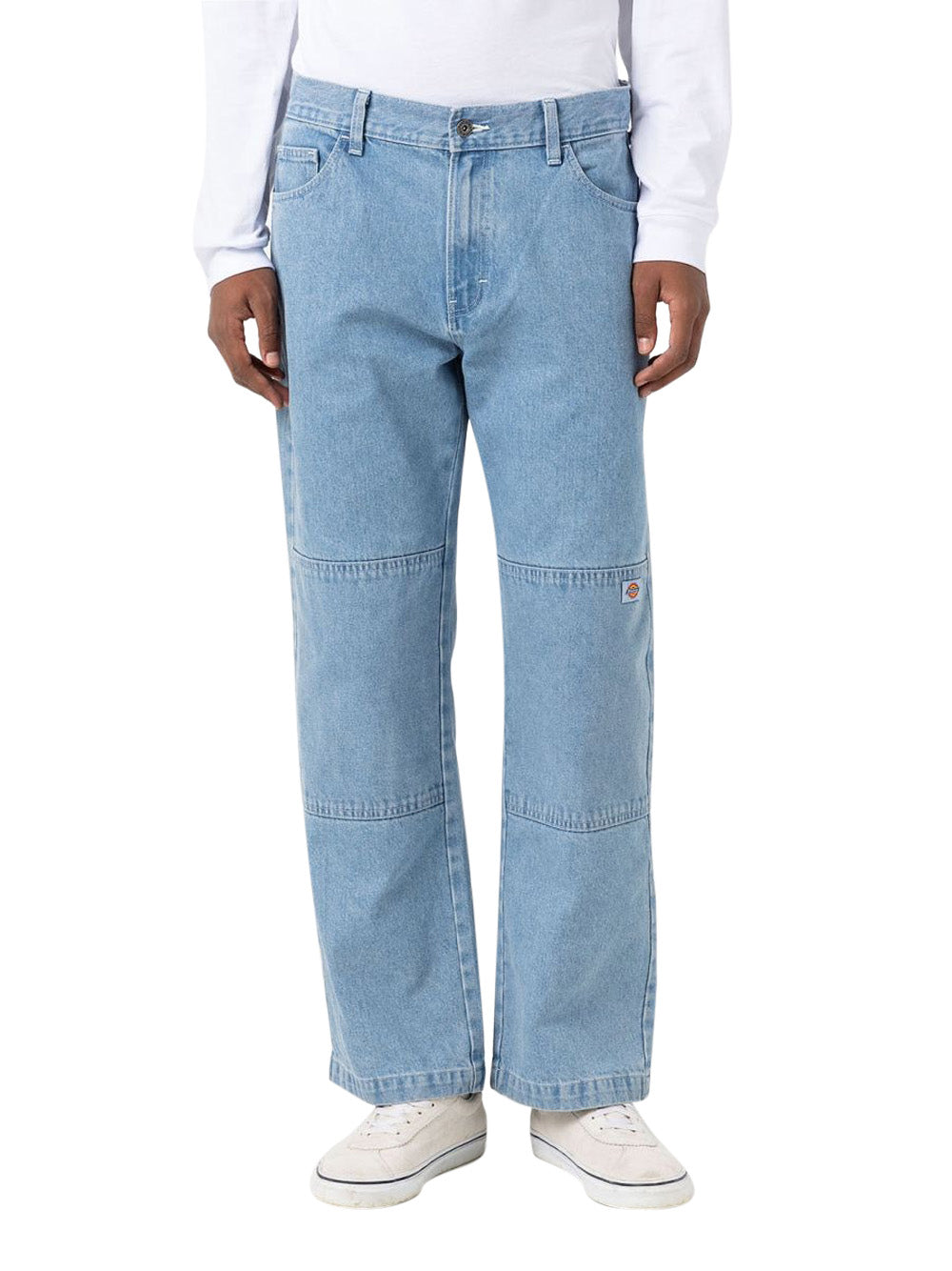 Jeans Wide Dickies Double Knee da Uomo - Denim