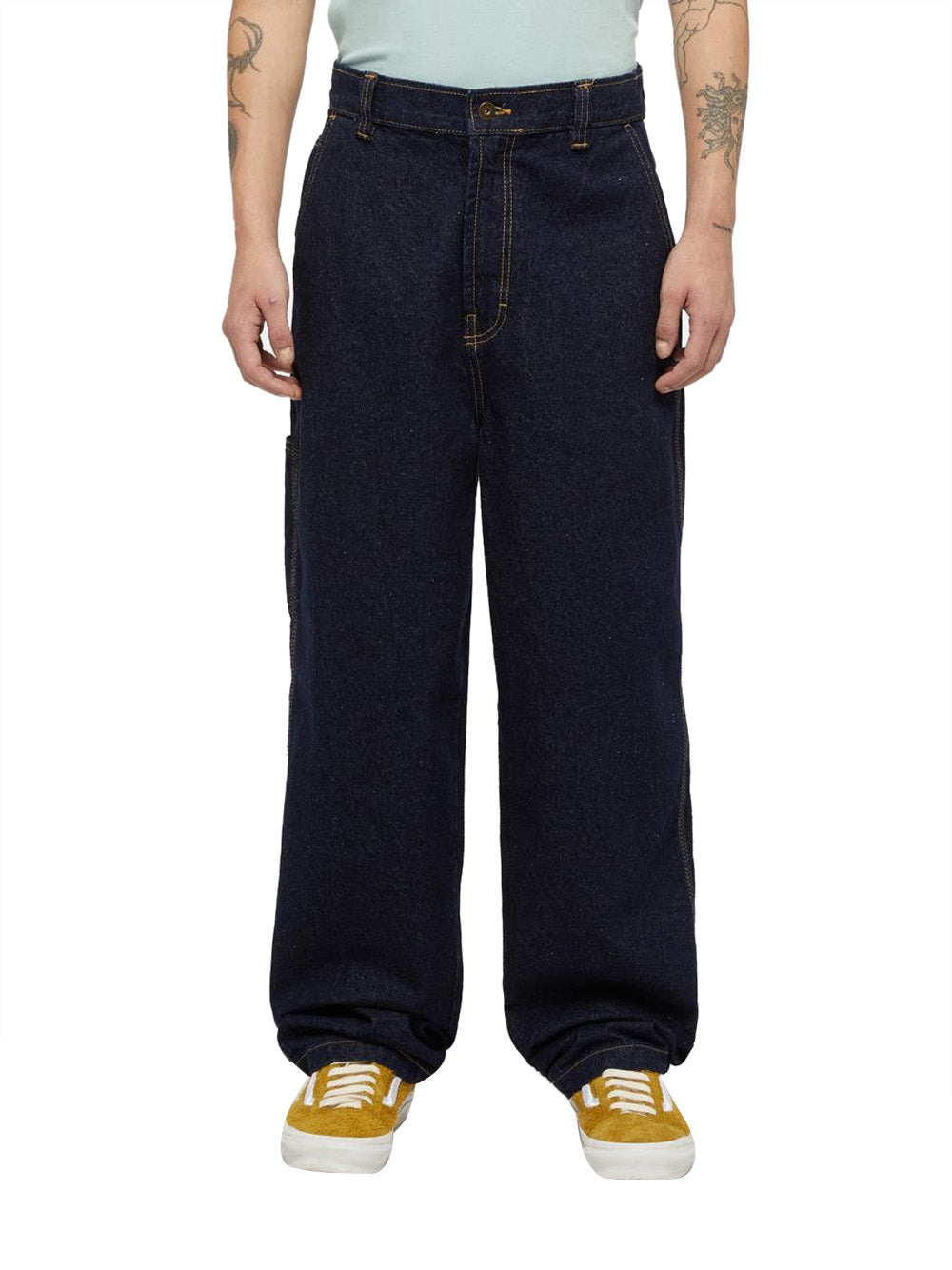 Jeans Wide Dickies Madison Baggy da Uomo - Denim