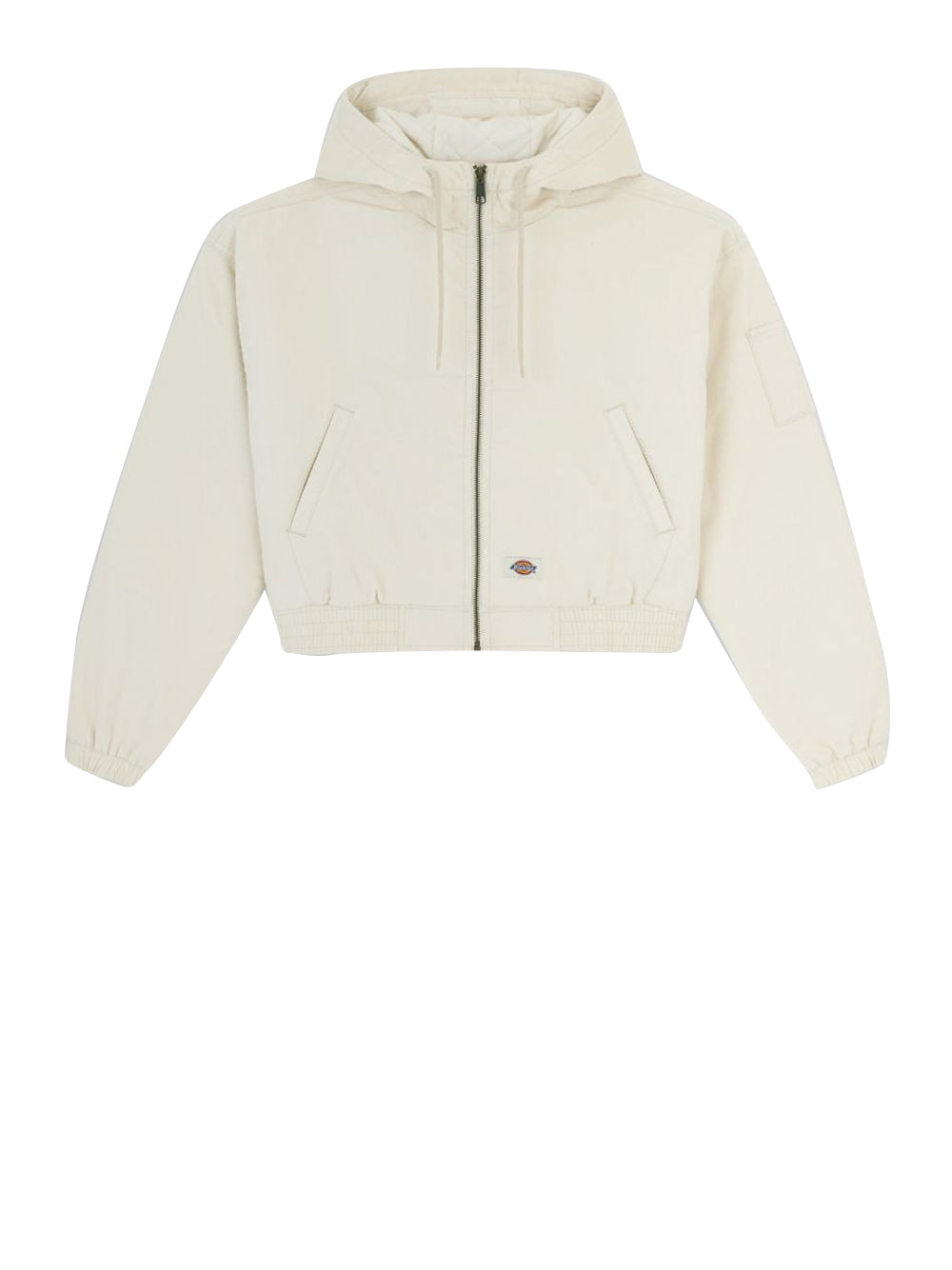 Giubbino Dickies Corduroy Hooded da Donna - Bianco