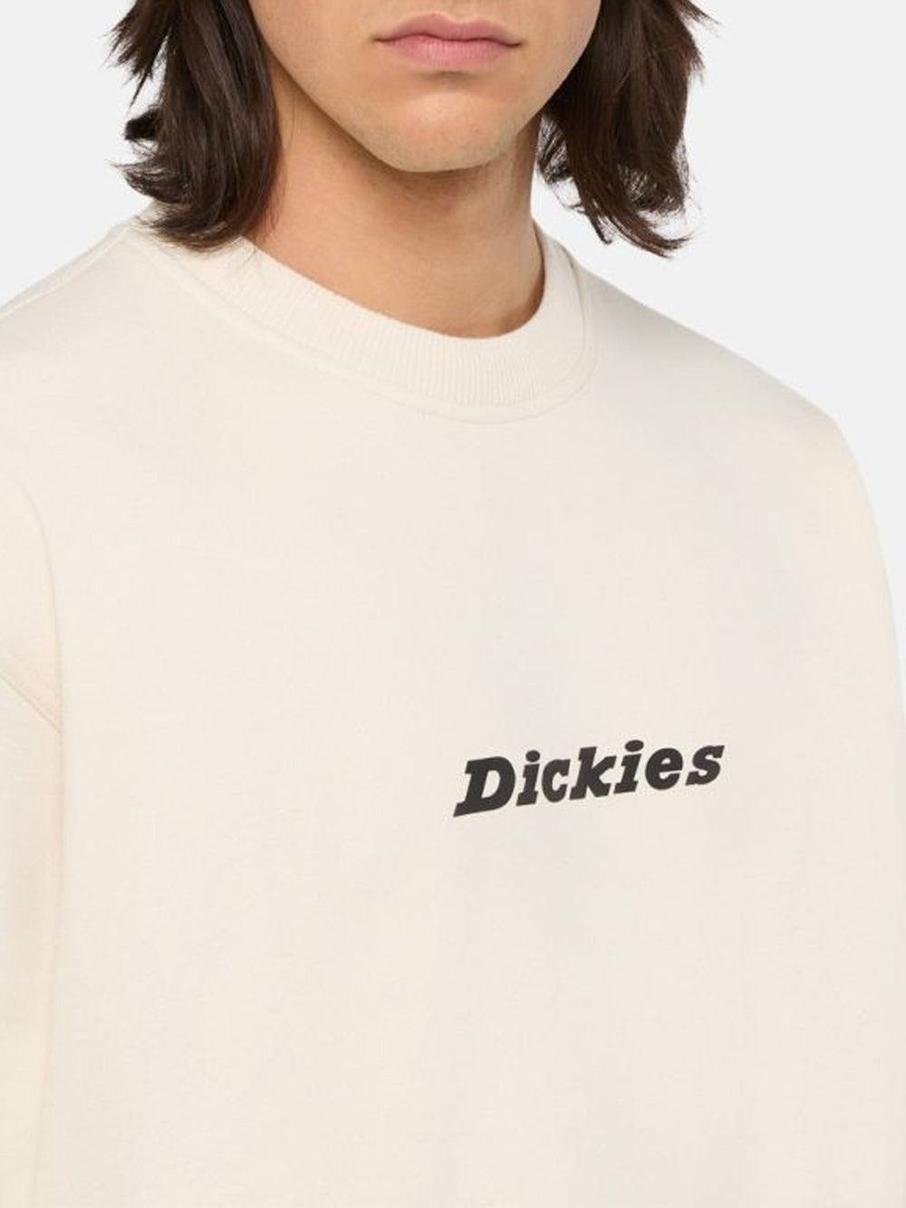 Felpa Dickies Enterprise da Uomo - Bianco