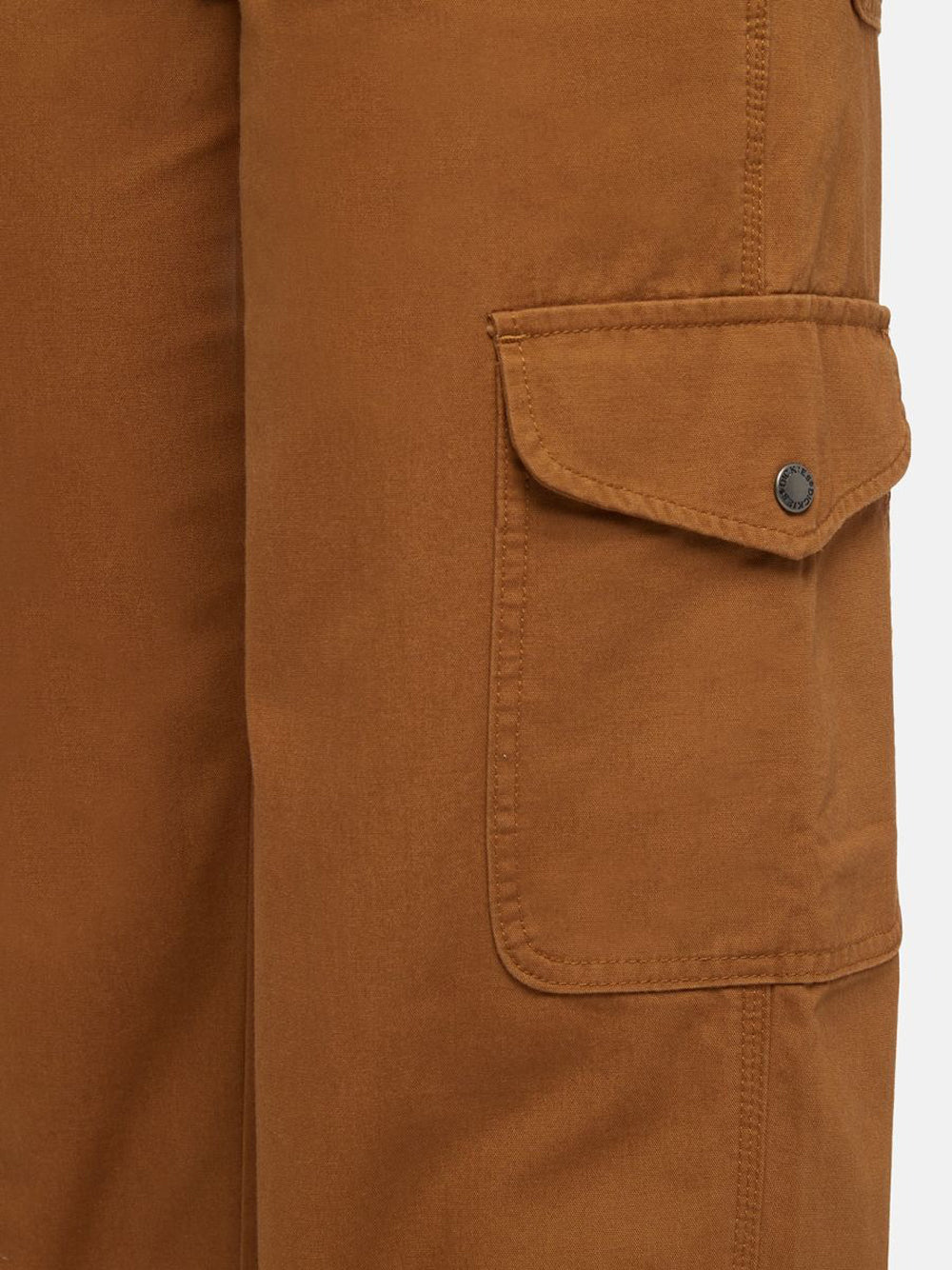 Pantalone Cargo Dickies Duck Canvas Cargo da Donna - Marrone