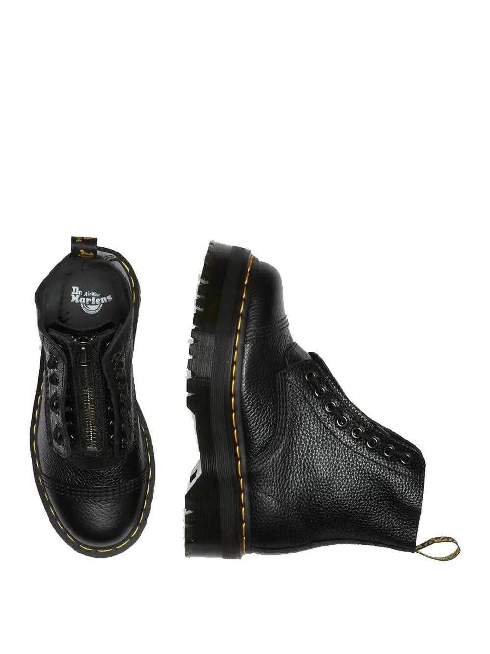 Anfibio Dr. Martens Sinclair Platform da Donna - Nero