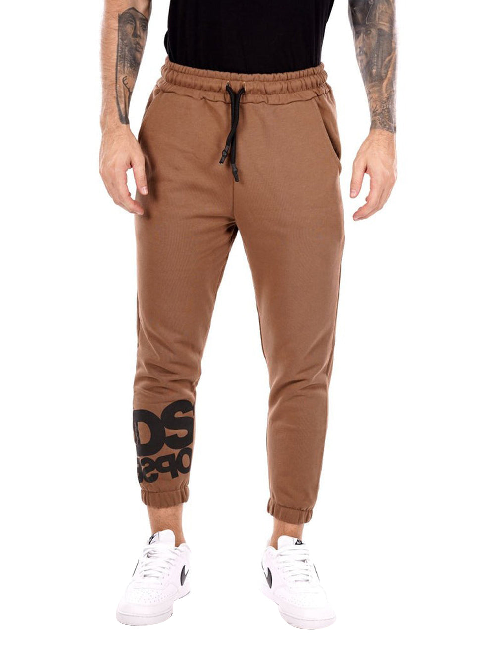 Pantalone Tuta Drop Season 2 da Uomo - Marrone