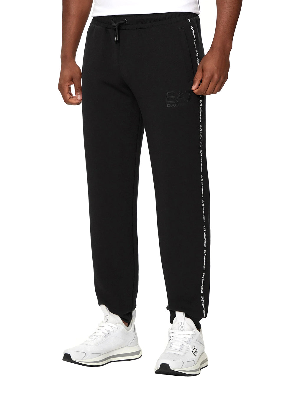 Pantalone Tuta Ea7 da Uomo - Nero