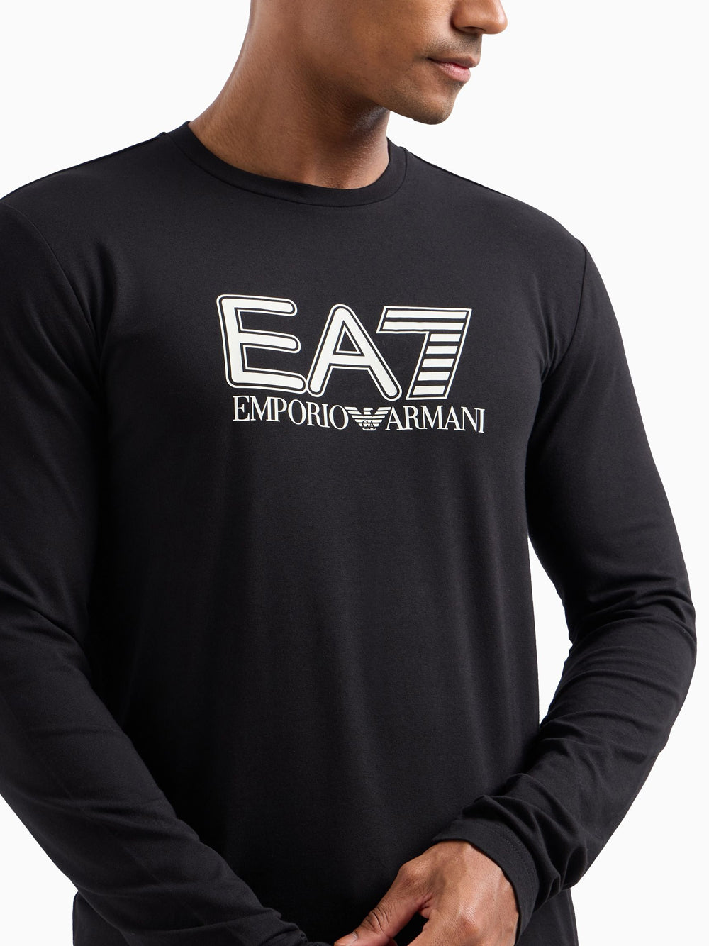 T-shirt Ea7 da Uomo - Nero