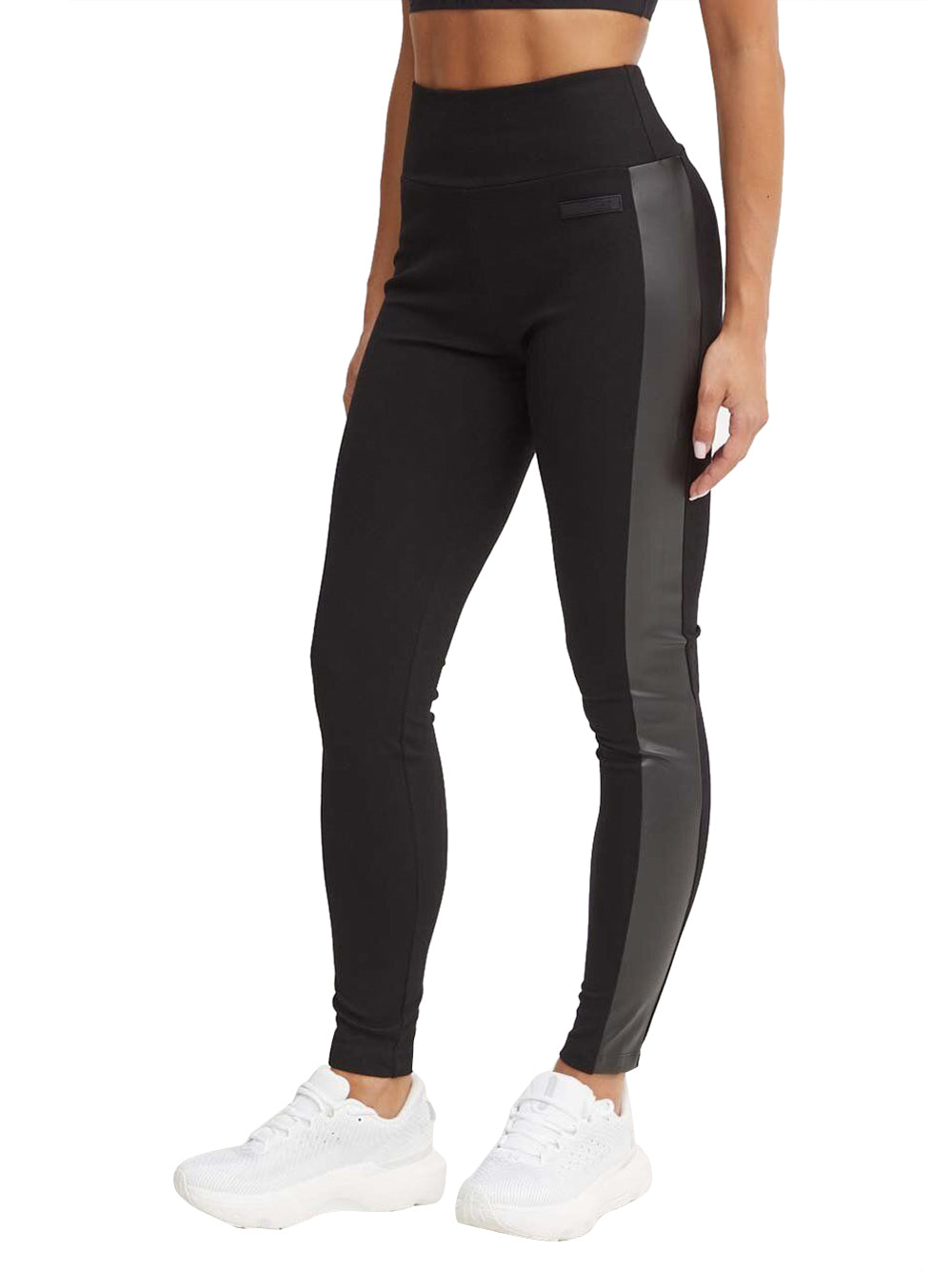 Leggings Ea7 da Donna - Nero