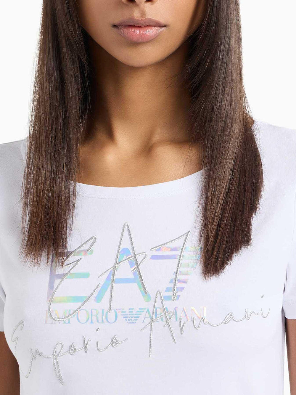 T-shirt Ea7 da Donna - Bianco