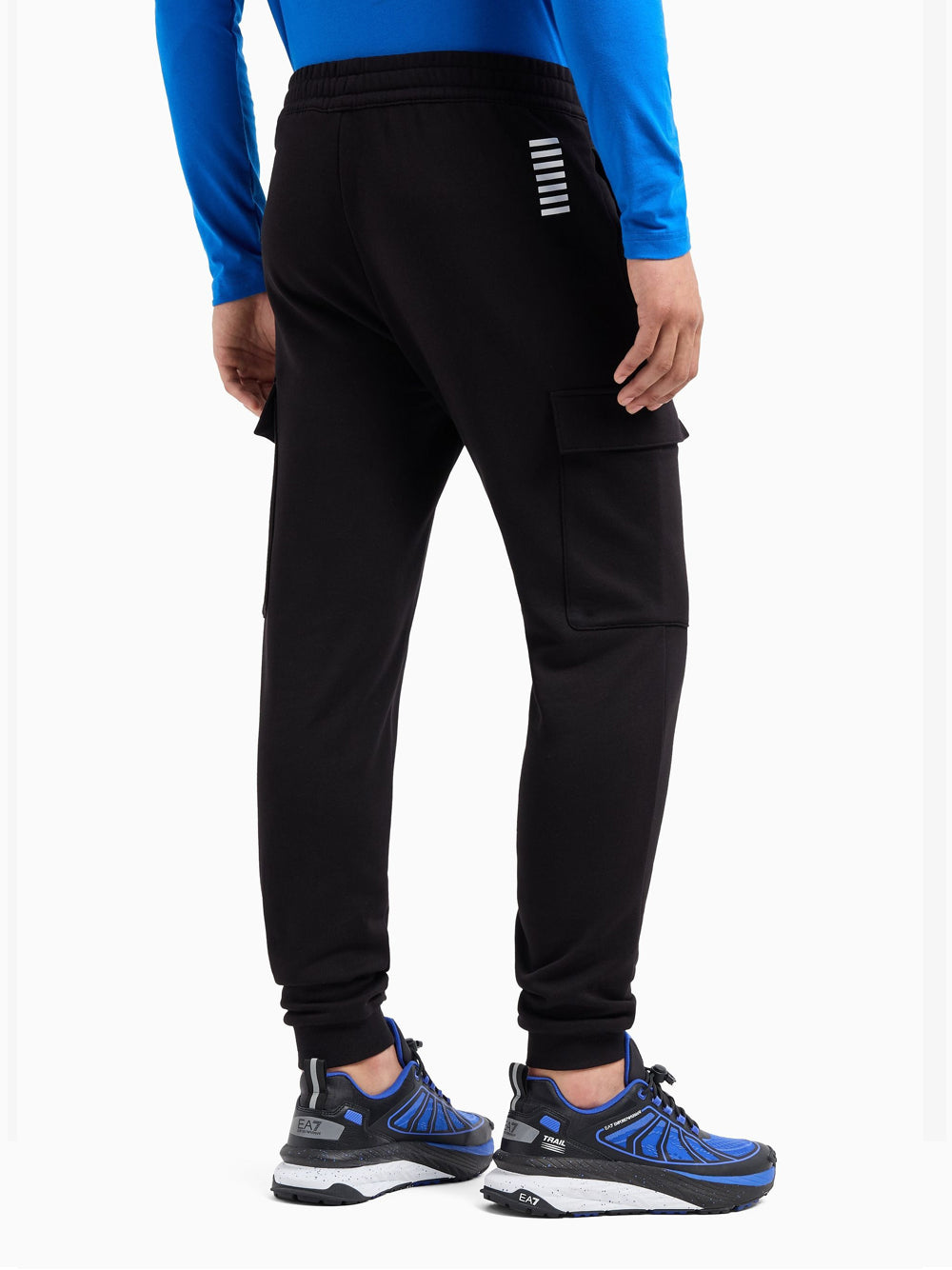 Pantalone Cargo Ea7 da Uomo - Nero