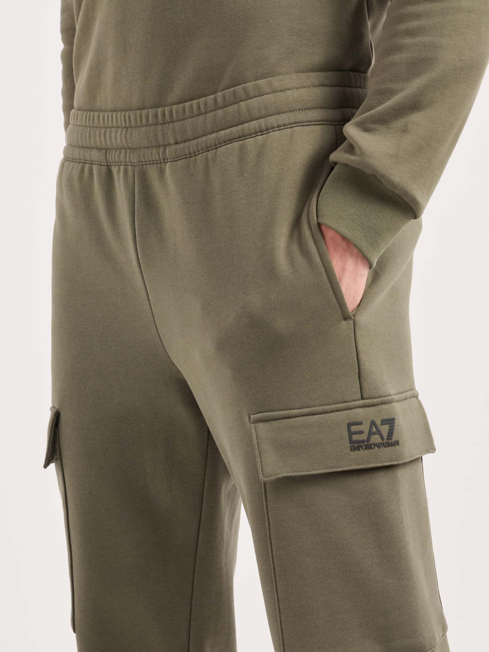 Pantalone Cargo Ea7 da Uomo - Verde