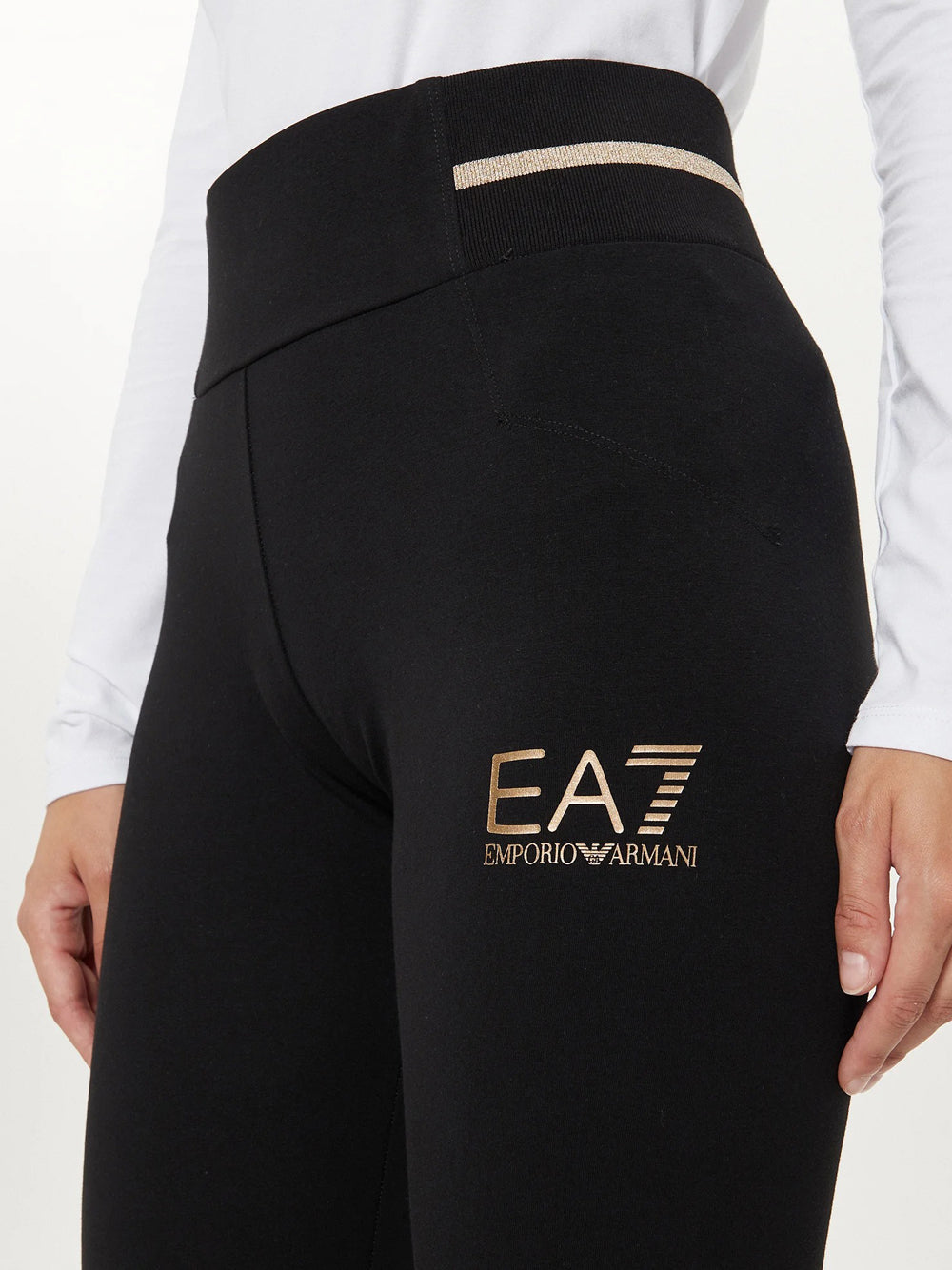 Pantalone Jogger Ea7 da Donna - Nero