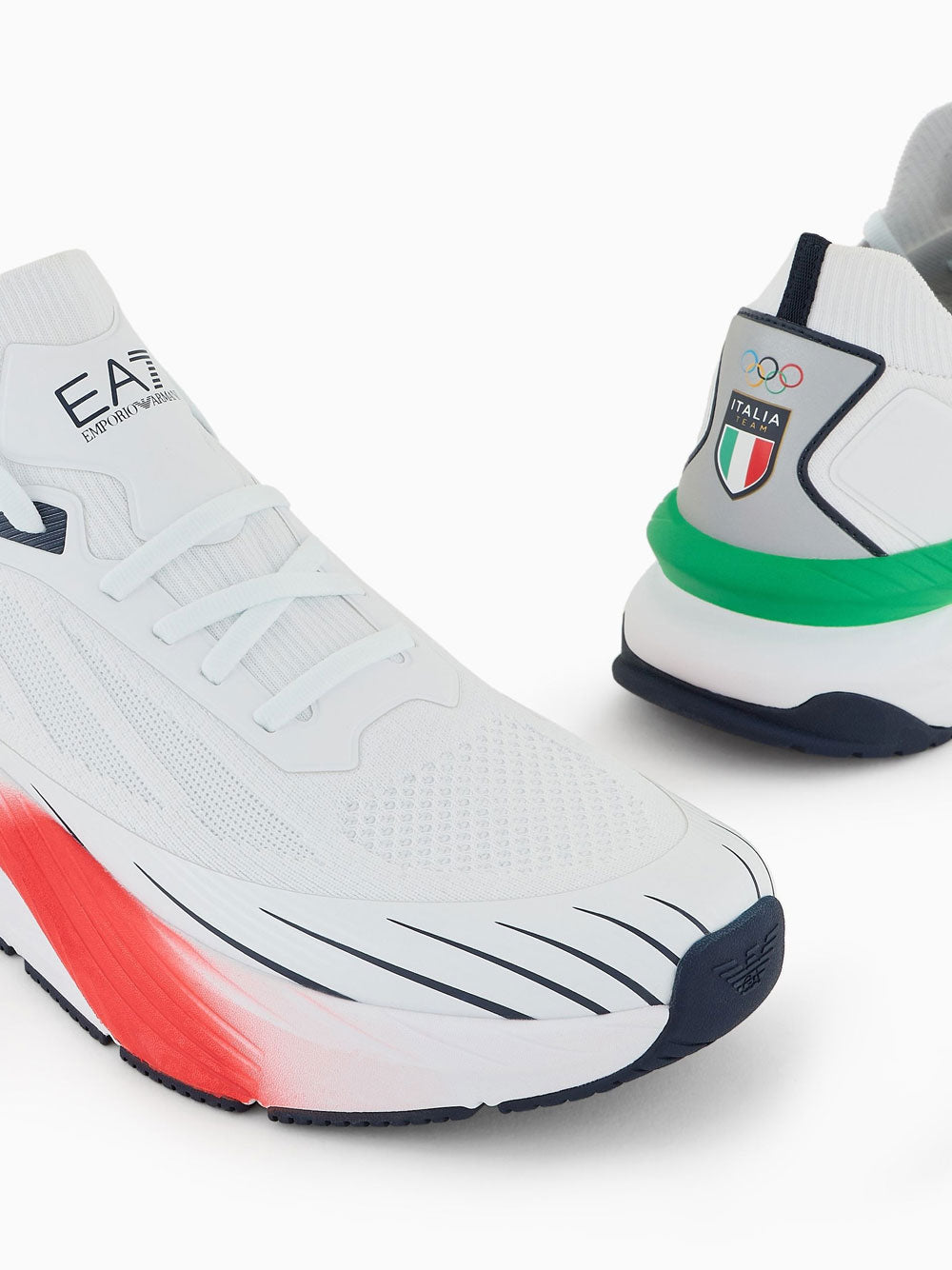 Sneakers Ea7 Paris 2024 Olimpici Unisex - Bianco