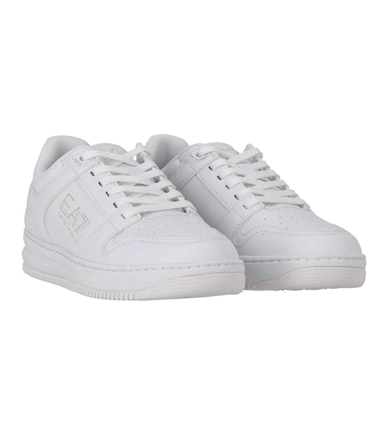 Ea7 Emporio Armani Sneakers UNISEX Mod. X8X189-XK404 U260 Full Wht+Antartica