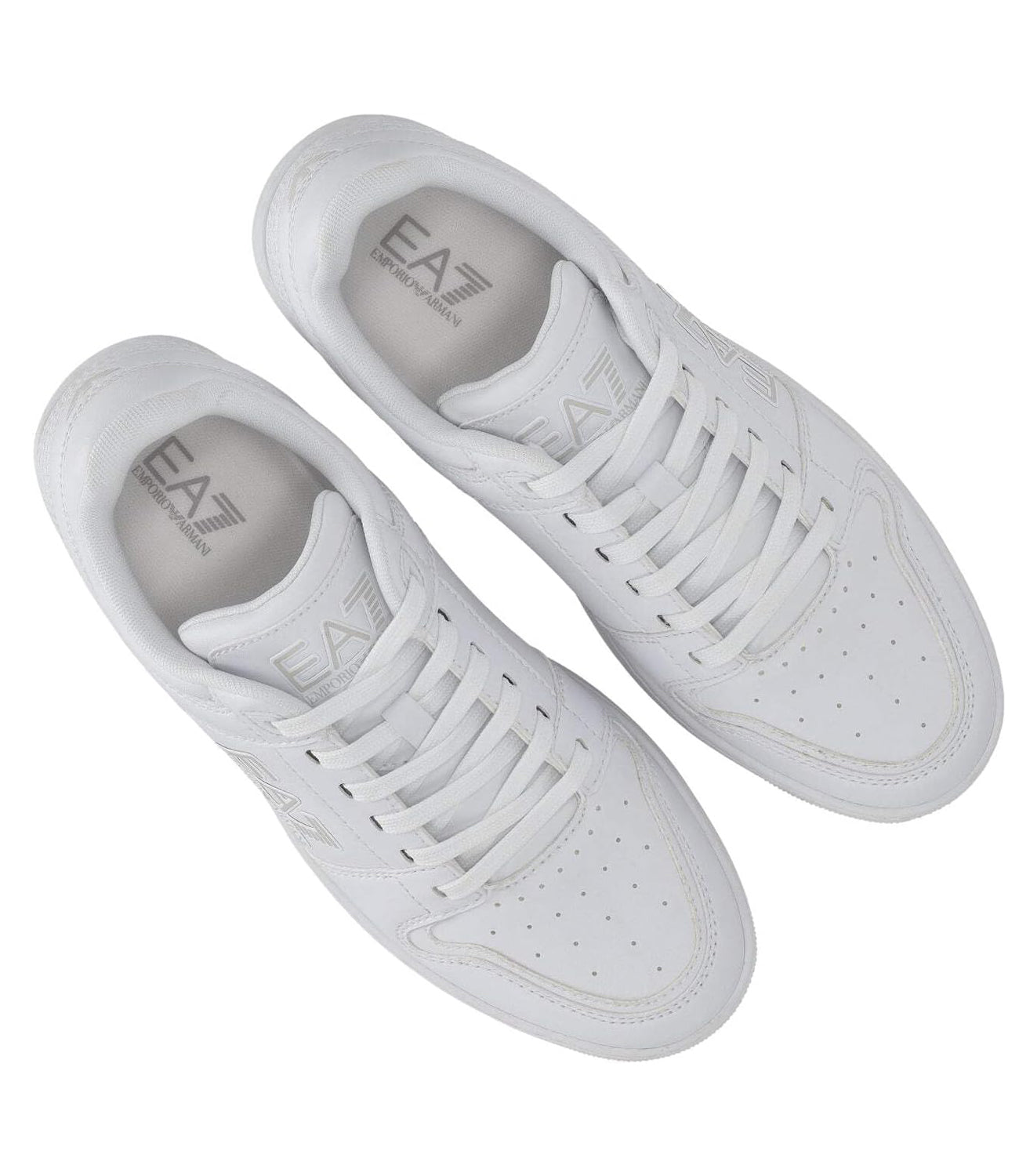 Ea7 Emporio Armani Sneakers UNISEX Mod. X8X189-XK404 U260 Full Wht+Antartica