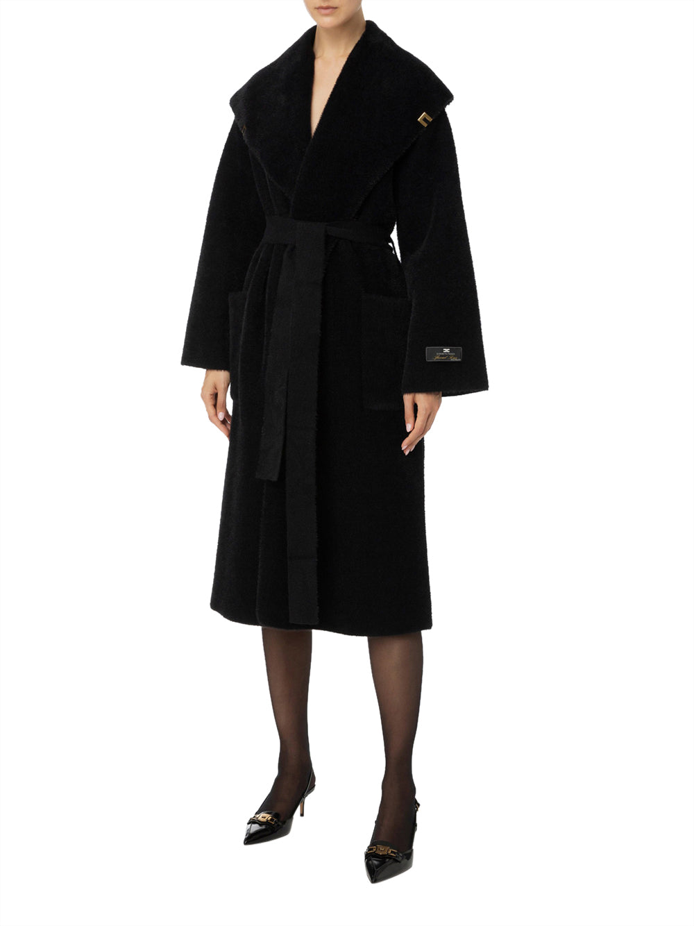 Cappotto Elisabetta Franchi da Donna - Nero