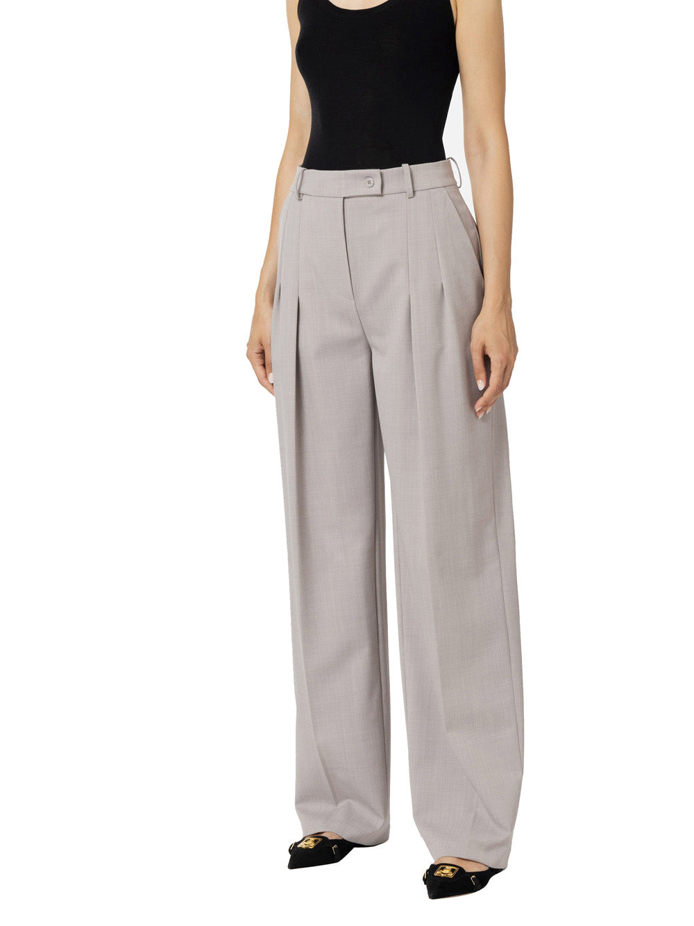 Pantalone Palazzo Elisabetta Franchi da Donna - Grigio