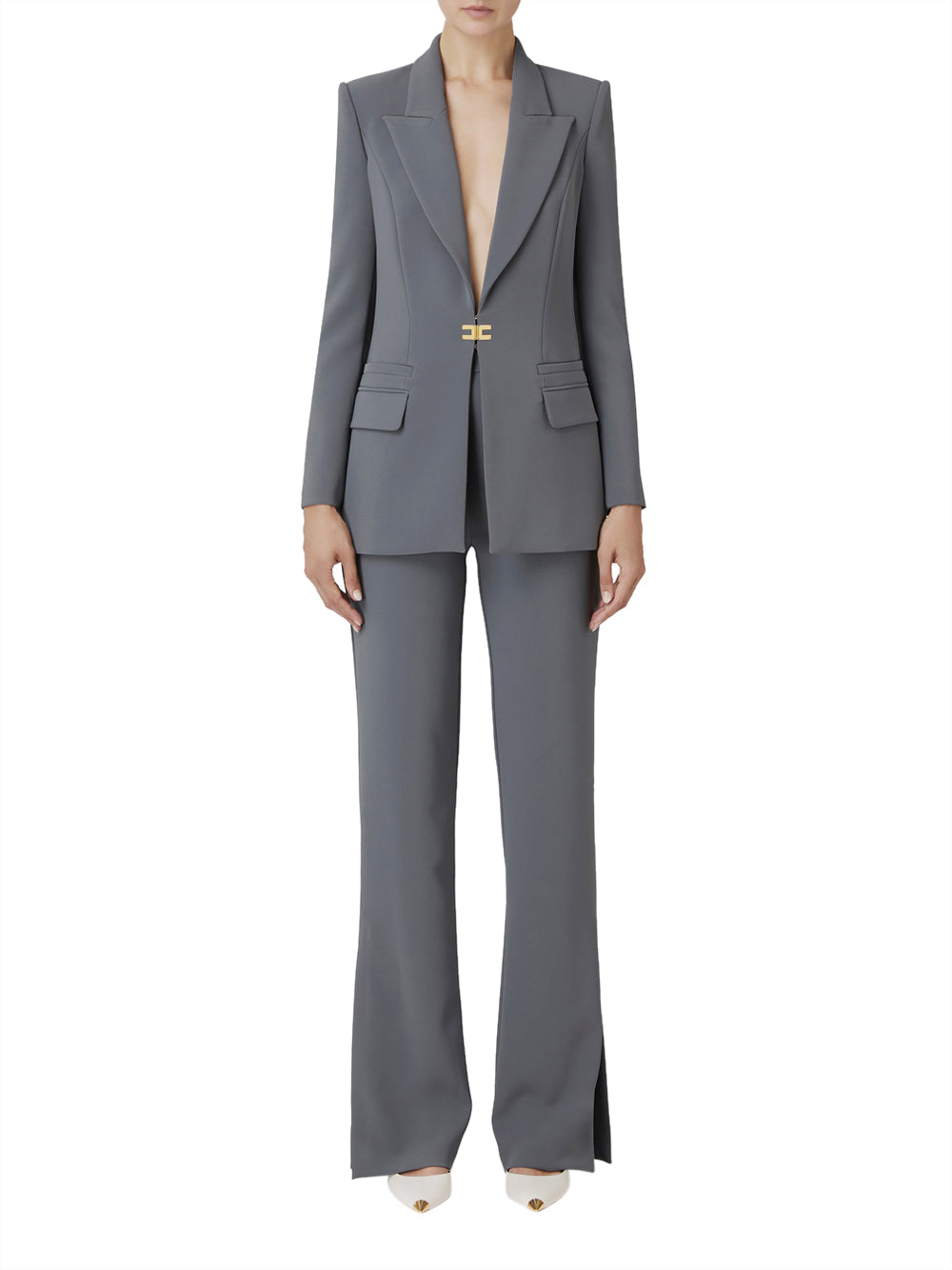 Tailleur Elisabetta Franchi da Donna - Steel Grigio