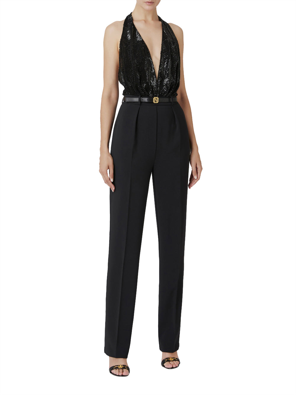 Jumpsuit Elisabetta Franchi da Donna - Nero