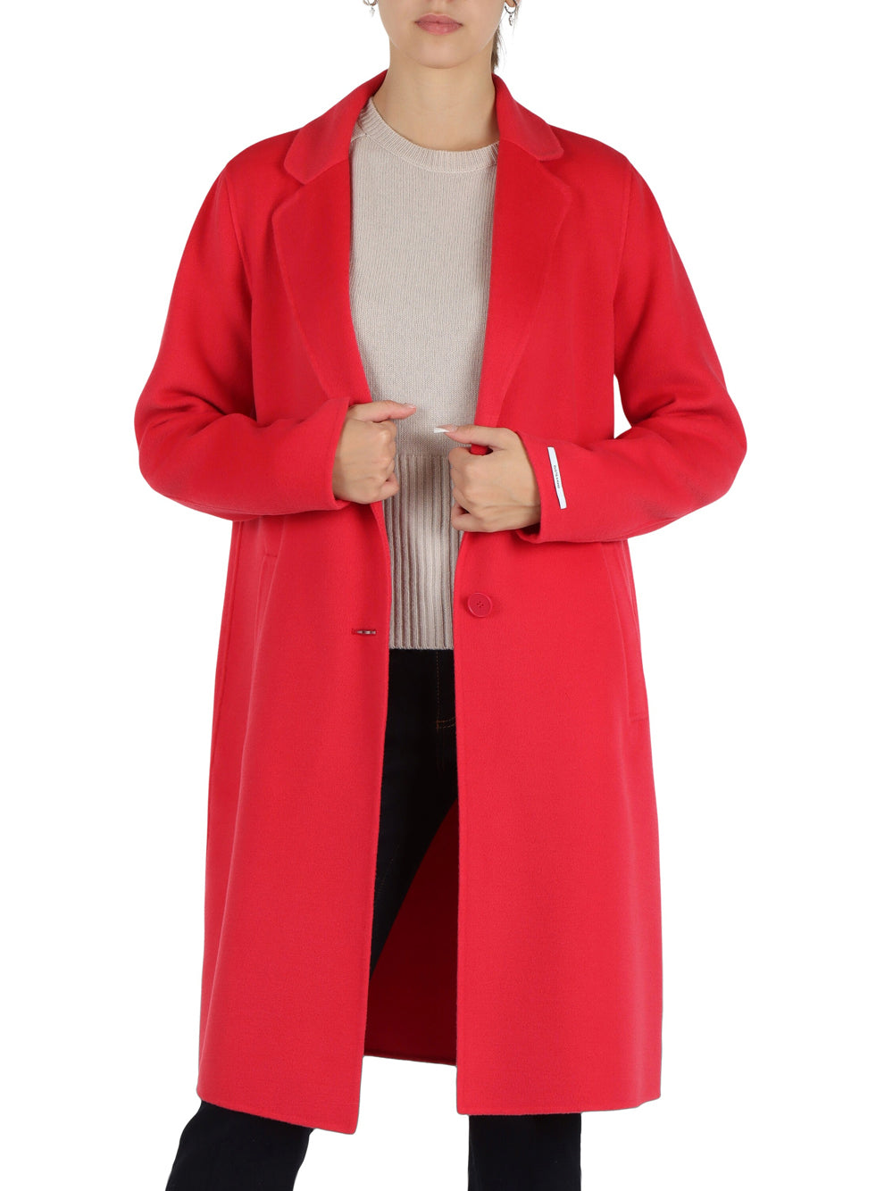 Cappotto Emme Marella Frine da Donna - Rosso