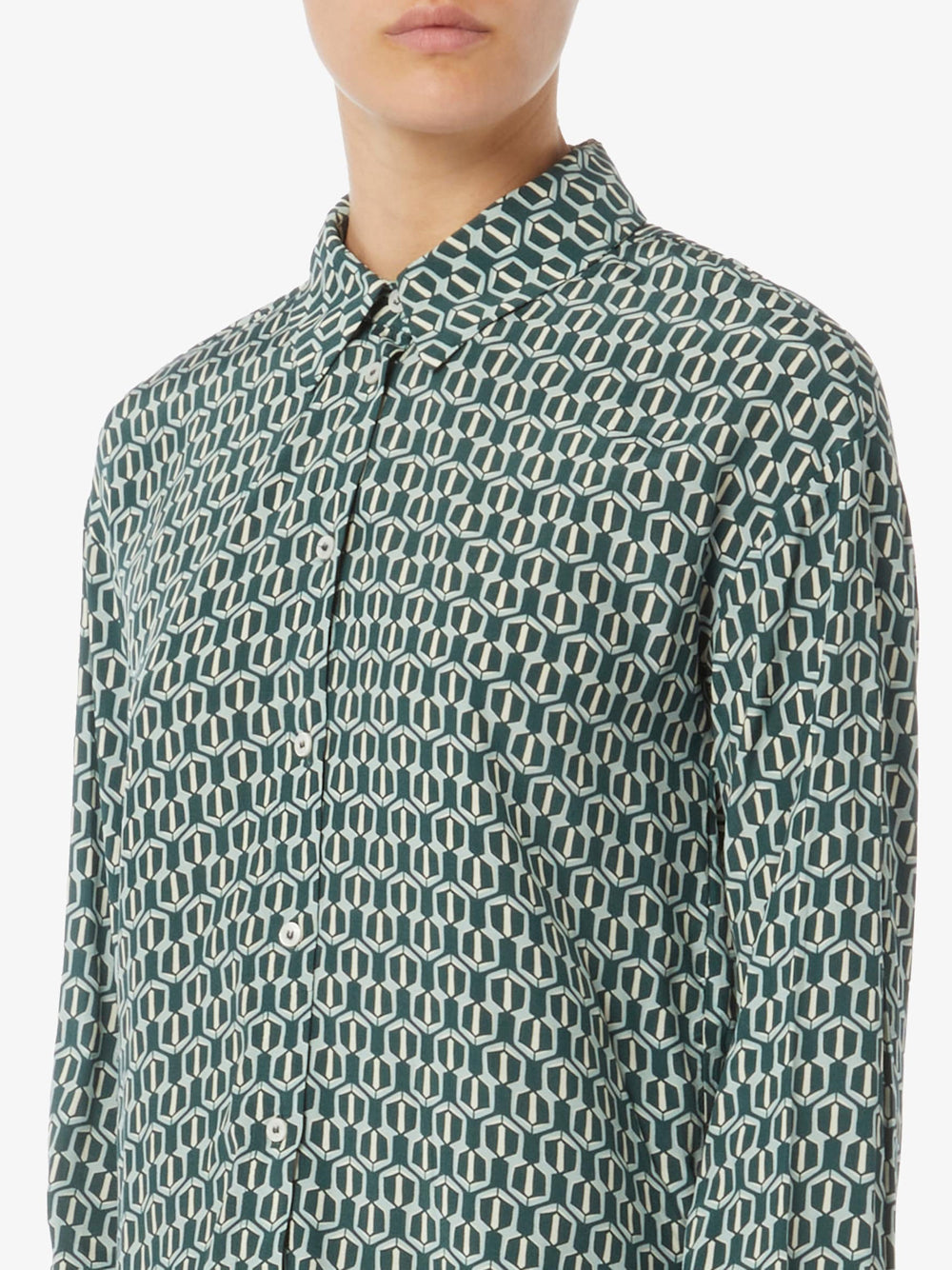 Camicia Emme Marella Gange da Donna - Verde