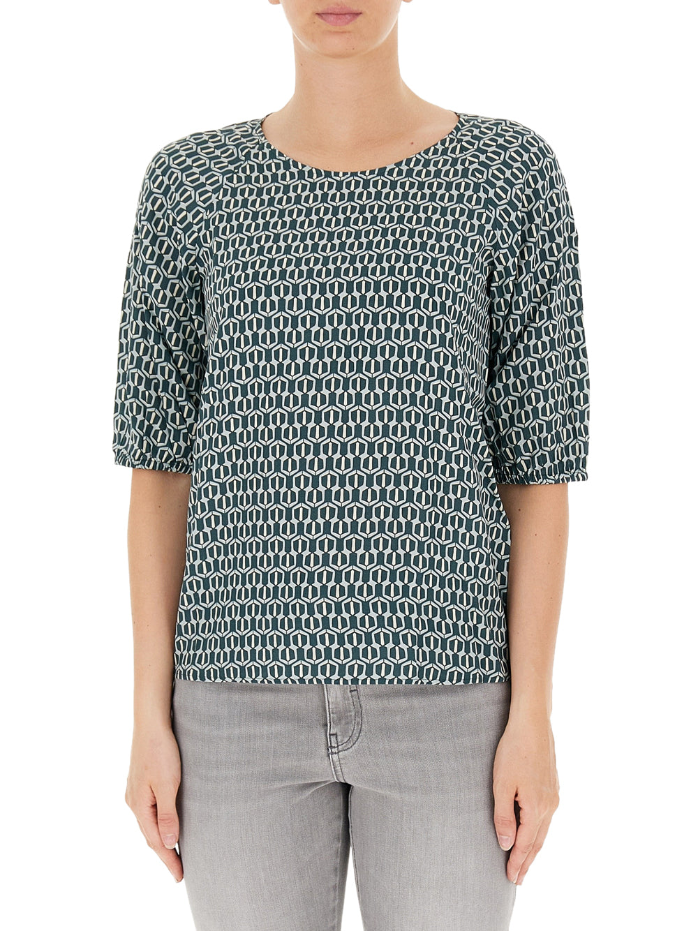 Blusa Emme Marella Beirut da Donna - Verde