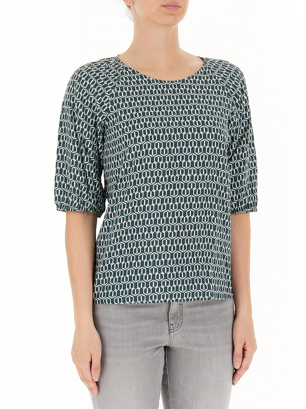 Blusa Emme Marella Beirut da Donna - Verde