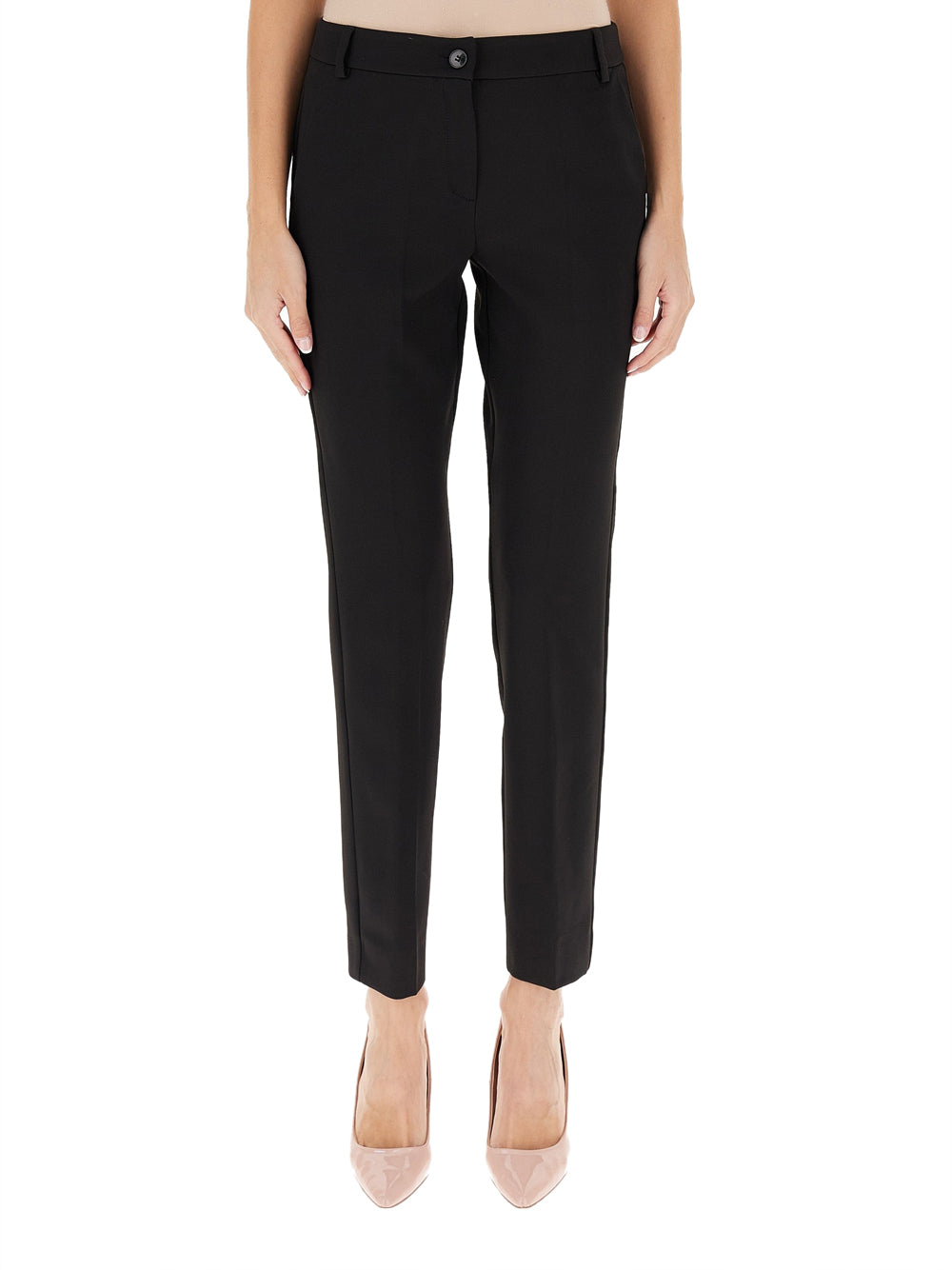 Pantalone Emme Marella Avon2 Slim da Donna - Nero