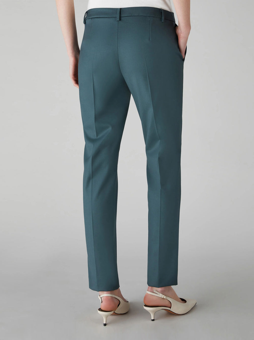 Pantalone Chino Emme Marella Enza2 da Donna - Verde