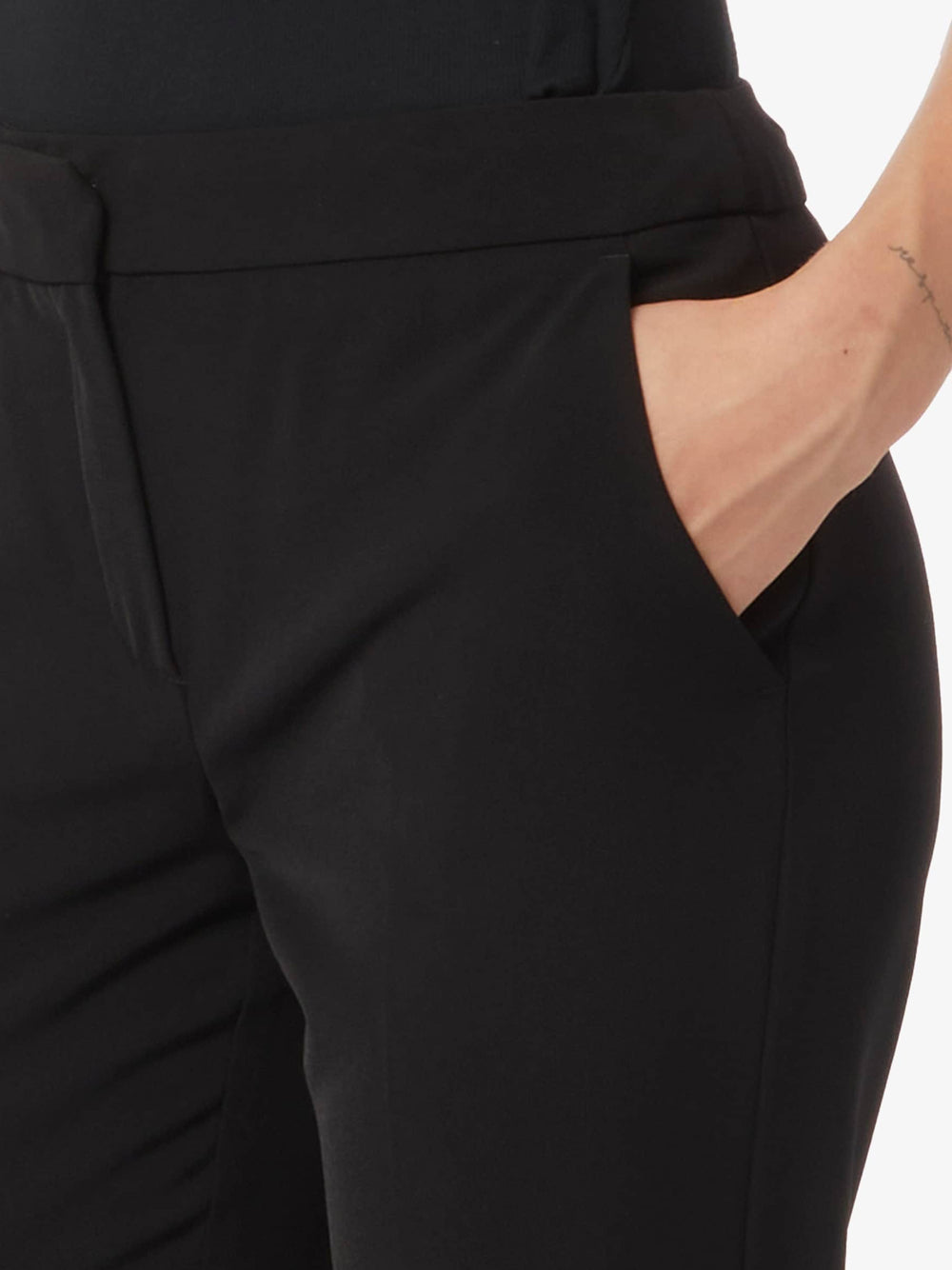 Pantalone Zampa Emme Marella Nigella2 da Donna - Nero