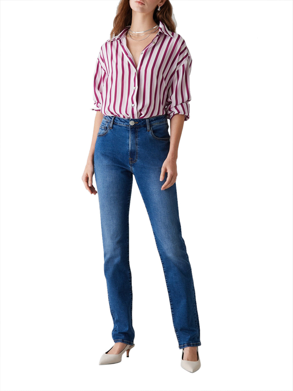 Jeans Straight Emme Marella Annika da Donna - Denim