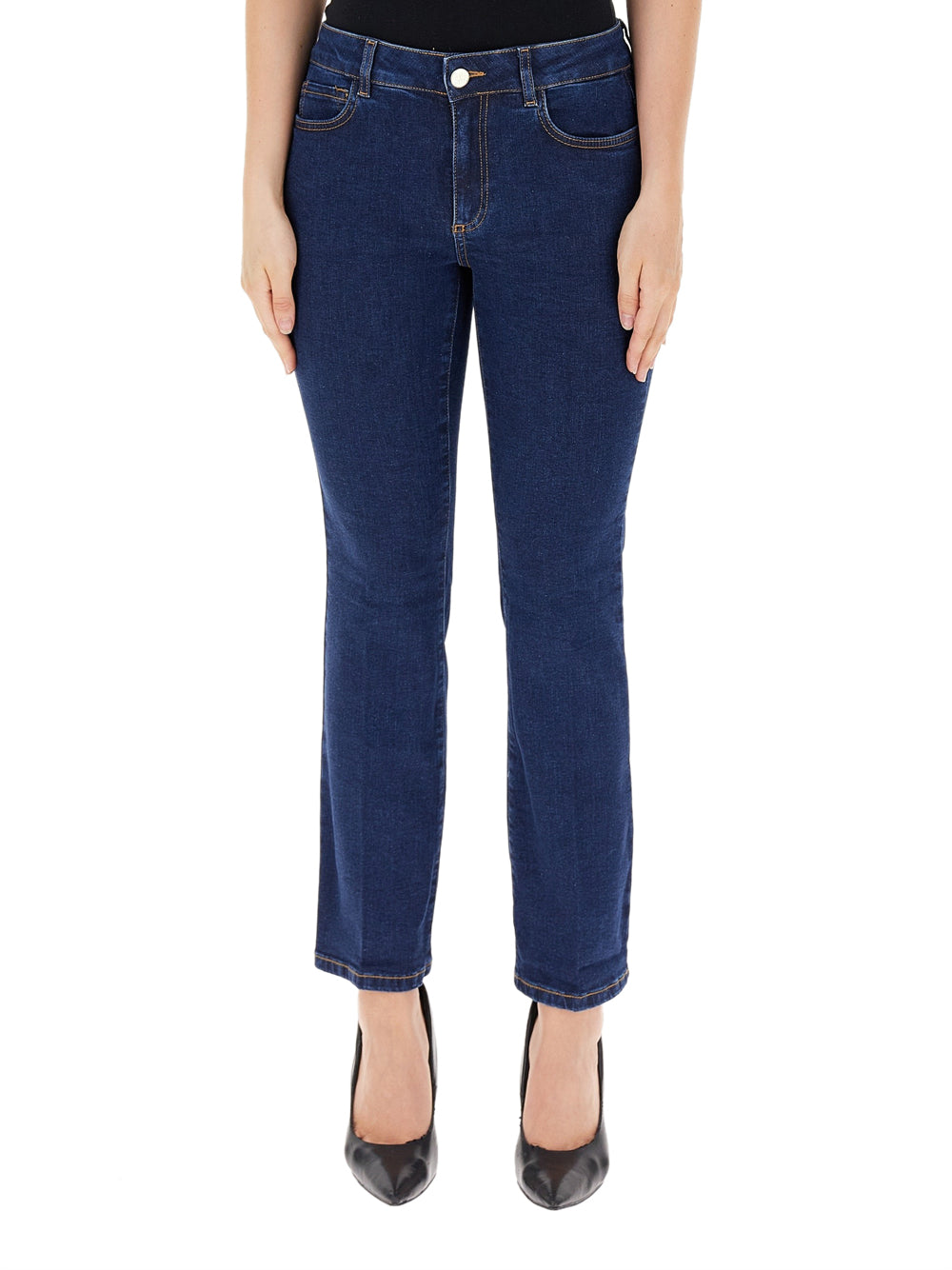 Jeans Slim Emme Marella Ibisco da Donna - Denim