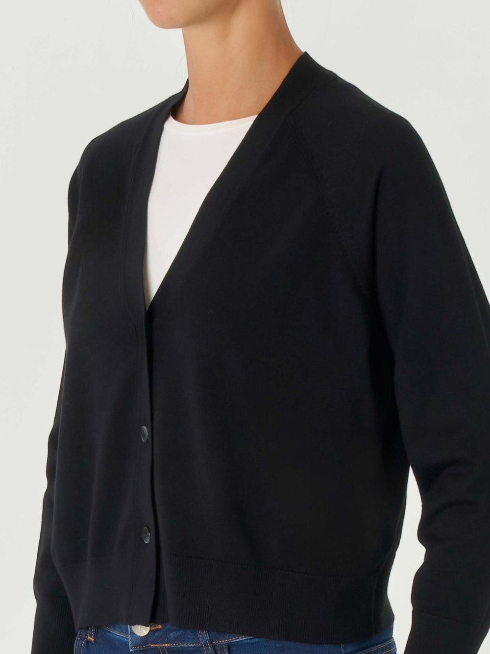 Cardigan Emme Marella Chenzia da Donna - Nero