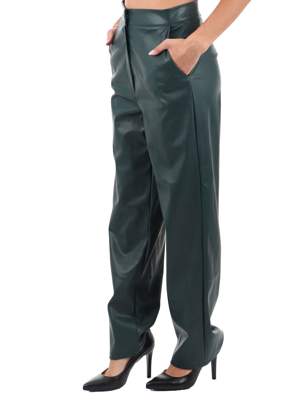 Pantalone Chino Emme Marella Silvana da Donna - Verde