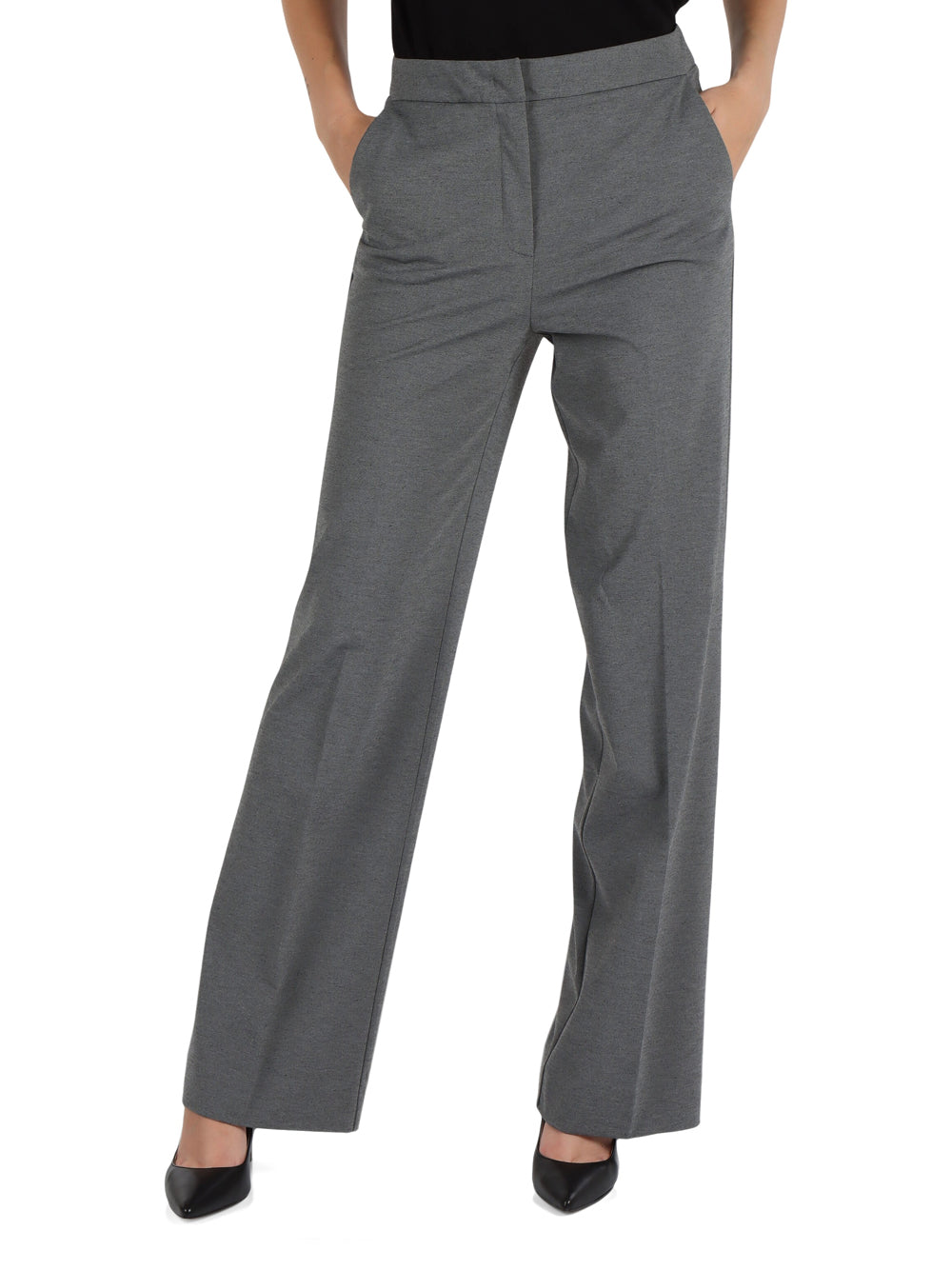 Pantalone Chino Emme Marella Lucca da Donna - Grigio